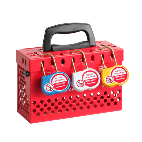 Caja de almacenamiento - SL-106 - CATU - portátil / rectangular / de metal