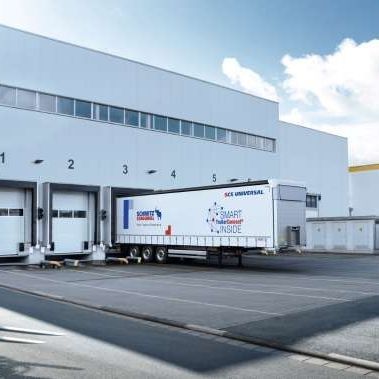 Semirremolque portamaquinaria - S.CS UNIVERSAL - Schmitz Cargobull - con lona / de paquetes / para manguera