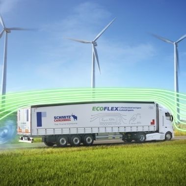 Semirremolque con lona - EcoGeneration - Schmitz Cargobull - para carburante / para manguera / de 2 ejes