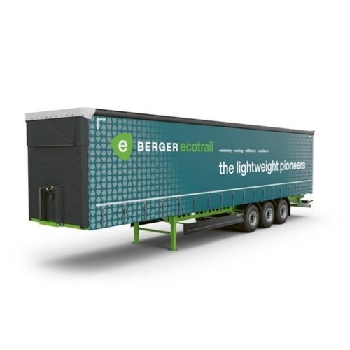 Semirremolque plataforma - BERGERecotrail - Schmitz Cargobull - con lona / para carburante / para obras