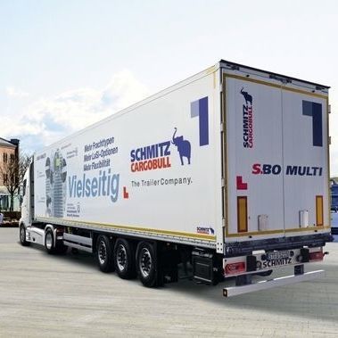 Semirremolque portamaquinaria - S.BO MULTI - Schmitz Cargobull - para paquetes / de paquetes / para piezas