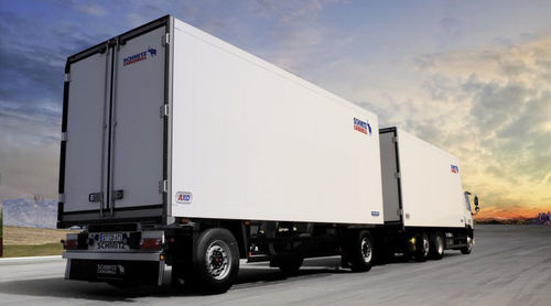 Remolque frigorífico - Schmitz Cargobull - para mercancía / de 2 ejes / de acoplamiento