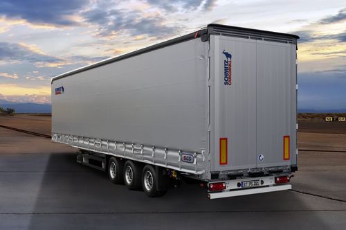 Remolque furgoneta - S. C S series - Schmitz Cargobull - para mercancía / de 3 ejes / de acoplamiento