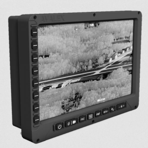 Visualizador LCD - AVM4108C  - MERCURY SYSTEMS - 1280 x 800 / 10.1" / a distancia