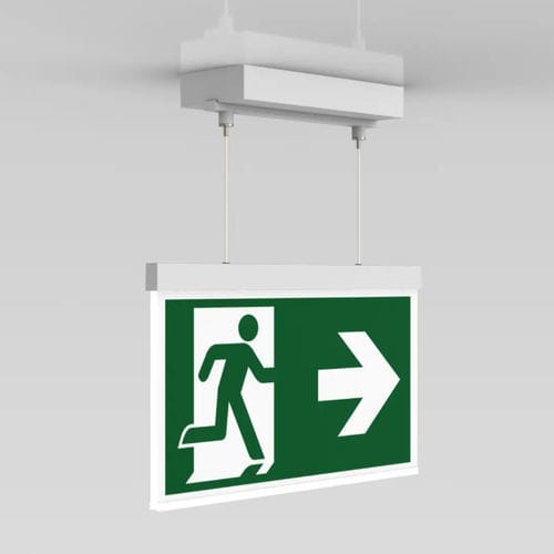 Luz de emergencia - AGDC series - RP-Technik - RPower Batteries - LED / suspendida