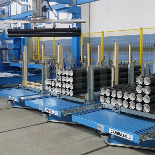 Paletizador robotizado - RMP - IPM ITALIAN PLASTIC MACHINERY - para tubo de material plástico / automático / de alta velocidad