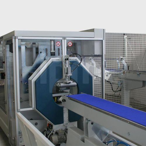 Máquina de acondicionamiento automática - IAF series - IPM ITALIAN PLASTIC MACHINERY - controlada por PLC / con film / en línea