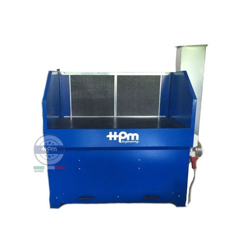 Mesa aspirante para soldaduras - DTFX series - HPM Engineering srl - para el desempolvado / para pulido / para lijado