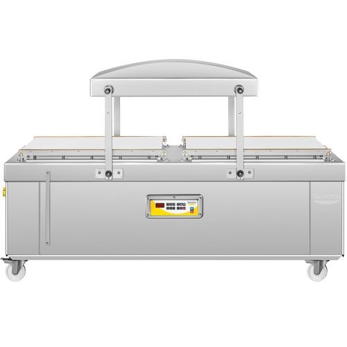 Máquina de embalaje manual - EVD-19-11 - TECNOTRIP - de doble campana / de vacío / con de film termorretráctil con barra de soldadura