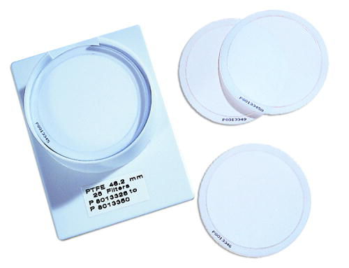 Membrana de filtración de aire - PM 2.5  - Whatman - de PTFE / de alto rendimiento