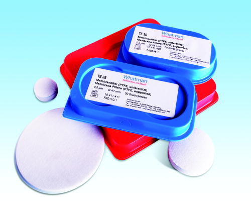 Materia filtrante de PTFE - Whatman - de líquidos / de polvo / de membrana