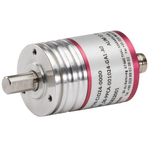 Encoder rotativo incremental - CIO24P - AK Industries - óptico / con eje macizo / de aluminio