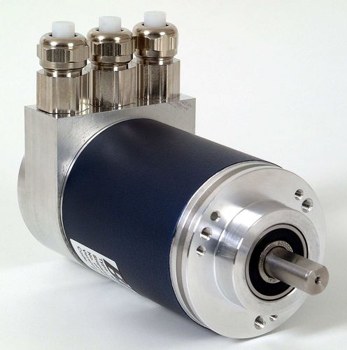 Encoder rotativo absoluto - MHM5 - AK Industries - con eje macizo / multivuelta