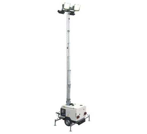Torre de iluminación de yoduros metálicos - 8 - 8.8 kVA | SITE LIGHT 908  - Bruno generators