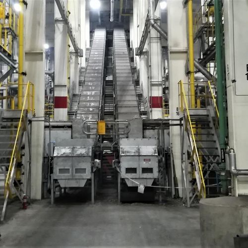 Transportador de banda - Ecobelt® - Magaldi Power SpA - inclinado / de transporte / para selección