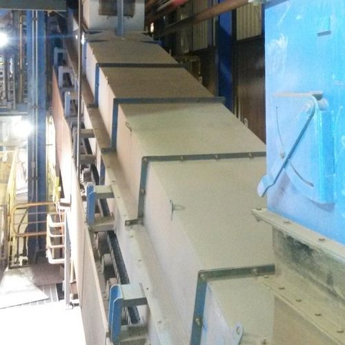 Transportador de banda - Ecobelt® - Magaldi Power SpA - para materiales calientes / para la industria metalúrgica / continuo