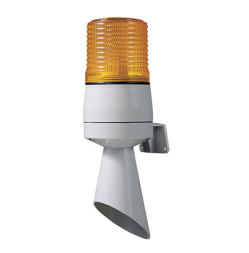 Difusor sonoro con avisador luminoso de LED - S60ADL series - Qlight Co., Ltd. - con avisador luminoso de flash / de bocina / IP54