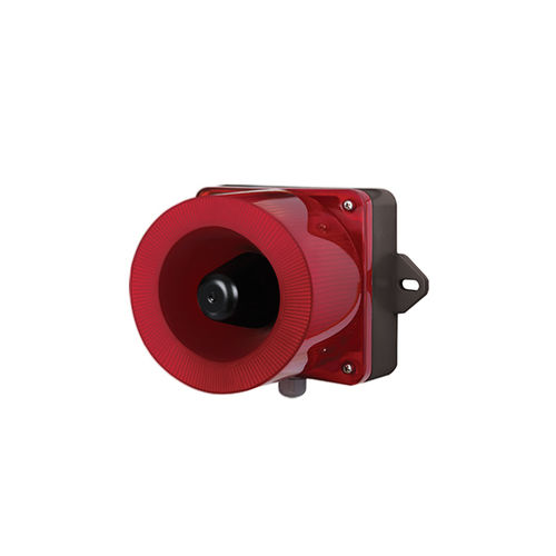 Difusor de alarma sonora con avisador luminoso de flash - QWCD Series - Qlight Co., Ltd. - con luz permanente / de bocina / electrónico
