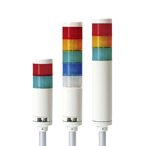 Columna de señalización LED - STG50L - Qlight Co., Ltd. - de flash intermitente / permanente / de 3 colores