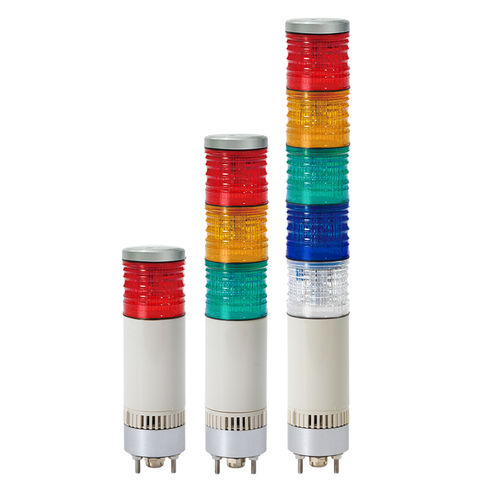Columna de señalización LED - STB45ML-Ex series - Qlight Co., Ltd. - permanente / de 2 colores / de 3 colores