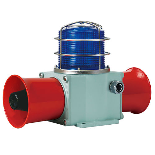 Difusor de alarma sonora con avisador luminoso de flash - SHD2L series - Qlight Co., Ltd. - con luz permanente / de bocina / electrónico
