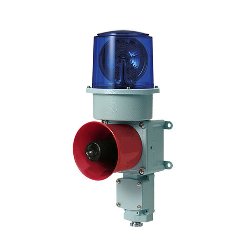 Avisador luminoso con sirena de alarma - SDLR - Qlight Co., Ltd. - giratorio / LED / 24 Vcc