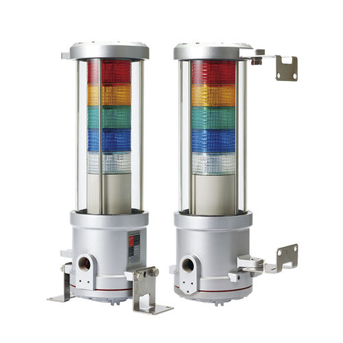 Columna de señalización LED - QTEX - Qlight Co., Ltd. - de flash intermitente / permanente / de 5 colores