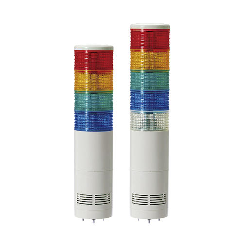 Columna de señalización LED - ST80MEL-W series - Qlight Co., Ltd. - de flash intermitente / de 2 colores / de 3 colores