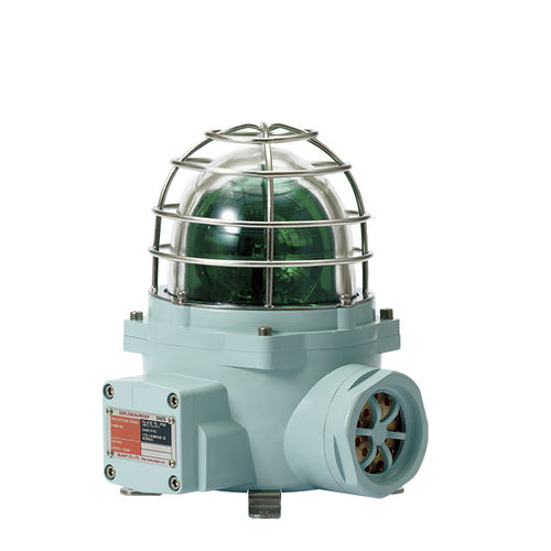 Difusor de alarma sonora con luz de señalización - SNESLR - Qlight Co., Ltd. - con avisador luminoso de LED / antideflagrante / IP66