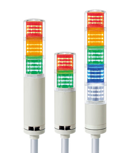 Columna de señalización LED - QTC60L - Qlight Co., Ltd. - de flash intermitente / permanente / de 5 colores