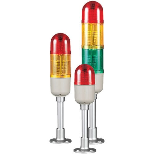 Columna de señalización LED - SRLP series - Qlight Co., Ltd. - de flash intermitente / de 3 colores / IP44