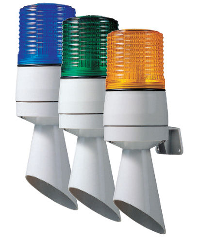 Avisador zumbador IP54 - S60ADS series - Qlight Co., Ltd. - con avisador luminoso de xenón