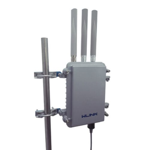 Caja de pared - WL-ODU300 - Shenzhen Wlink Technology Co., LTD - rectangular / aluminio / industrial