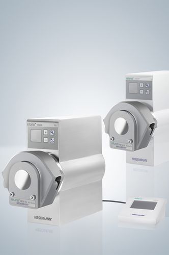 Bomba de laboratorio - max. 100 rpm | rotarus® volume 50 series - Hirschmann Laborgeräte GmbH & Co. KG - peristáltica / para productos químicos / de distribución