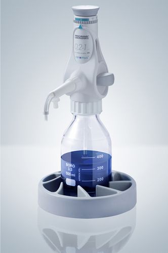 Distribuidor manual - 0.2 - 60 ml | ceramus® series - Hirschmann Laborgeräte GmbH & Co. KG - de frascos