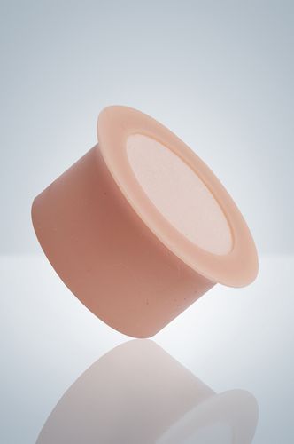 Capuchón redondo - SILICOSEN® series - Hirschmann Laborgeräte GmbH & Co. KG - de silicona
