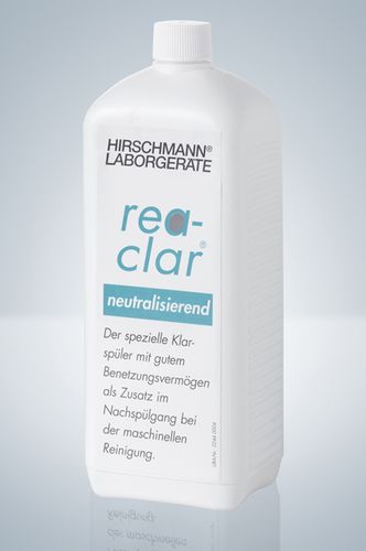 Detergente para laboratorio - 1 l | rea-clar® - Hirschmann Laborgeräte GmbH & Co. KG