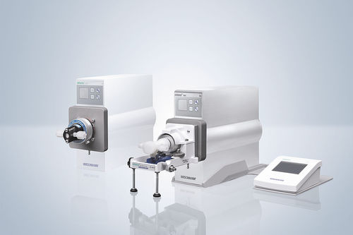 Bomba para laboratorio -  rotarus® fast 80 & 80i series - Hirschmann Laborgeräte GmbH & Co. KG - peristáltica / para productos químicos / eléctrica
