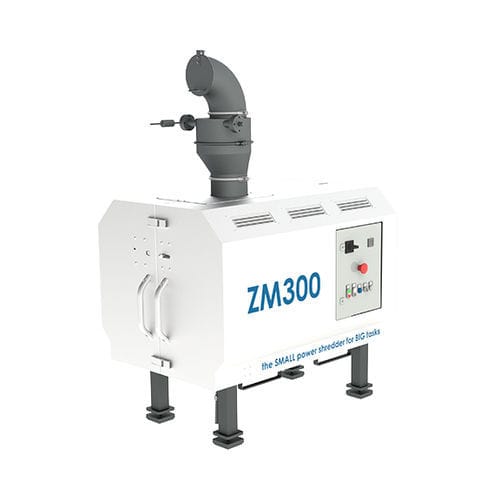 Granuladora de rotor - ZM300 - THM recycling solutions - para material plástico / de cables / para metales