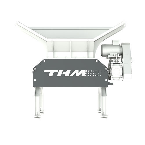 Destrozador primario - PS1500 - THM recycling solutions - de 1 eje / para madera / con papel separador