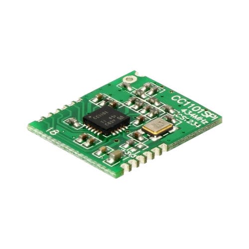 Módulo transceptor FSK - RC-CC1101-SPI-SMT-434 - Radiocontrolli S.R.L. - FM / banda ISM / VHF
