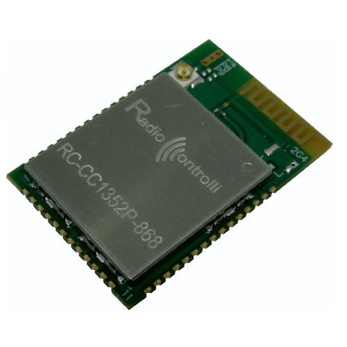 Módulo transceptor de radio - RC-CC1352P - Radiocontrolli S.R.L. - multicanal / baja potencia / de largo alcance