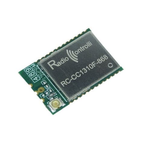 Módulo transceptor ASK - RC-CC1310F-868 - Radiocontrolli S.R.L. - de radio / multicanal / de datos