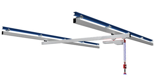 Manipulador neumático - max. 150 kg, 1 600 mm - HUSCH GmbH - con polipasto / de posicionamiento / suspendido
