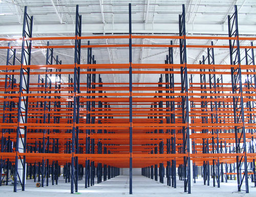 Sistema de estanterías para cargas pesadas - IMVO - para material de construcción / con paleta / de gran altura