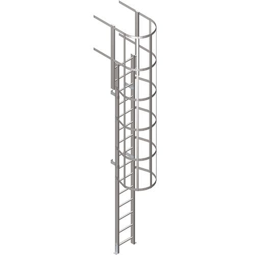 Escalera de PRFV - CSCALA1UF - M.M. srl - simple / de crinolina