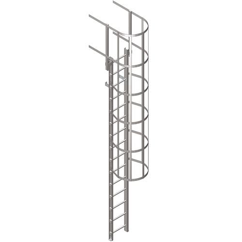 Escalera de PRFV - CSCALA3UF - M.M. srl - simple / de crinolina