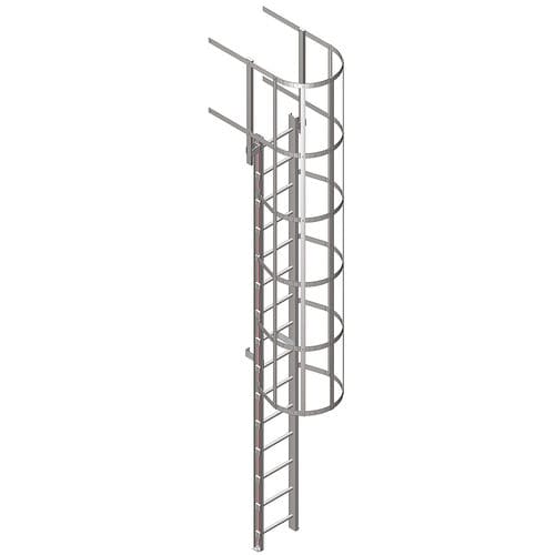 Escalera de PRFV - M.M. srl - simple / de crinolina