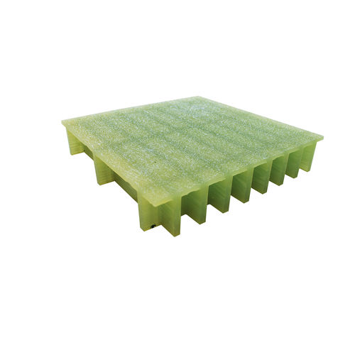 Rejilla de superficie cerrada - M.M. srl - de composite / de PRFV / de alta resistencia química