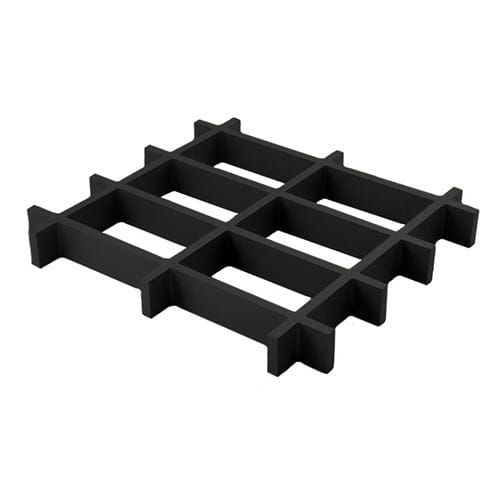 Rejilla de composite - M.M. srl - de PRFV / de malla rectangular / antiestática